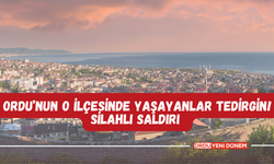 Ordu’nun O İlçesinde Yaşayanlar Tedirgin! Silahlı Saldırı