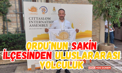 Ordu’nun Sessiz İlçesinden Uluslararası Yolculuk