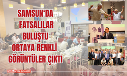 Samsun ‘da Fatsalılar Buluştu Ortaya Renkli Görüntüler Çıktı