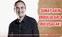 Sunay Akın Ordulularla Buluşacak!