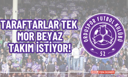 Taraftarlar Tek Mor Beyaz Takım İstiyor!