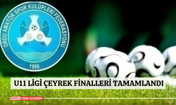 Ordu U11 Ligi Çeyrek Finalleri tamamlandı