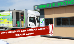 Ünye Belediyesi atık getirme merkezi hizmete açıldı