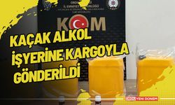 Kaçak Alkol İşyerine Kargoyla Gönderildi