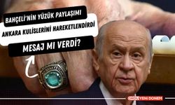 Bahçeli'nin Yüzük Paylaşımı Ankara Kulislerini Hareketlendirdi: Mesaj mı Verdi?