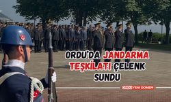 Ordu’da Jandarma Teşkilatı Çelenk Sundu