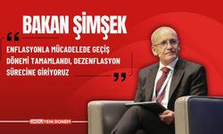 Bakan Şimşek: "Enflasyonla Mücadelede Geçiş Dönemi Tamamlandı, Dezenflasyon Sürecine Giriyoruz"