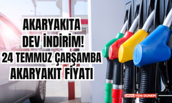 Akaryakıta Dev İndirim! 24 Temmuz Çarşamba Akaryakıt Fiyatı