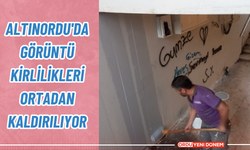 Altınordu'da görüntü kirlilikleri ortadan kaldırılıyor