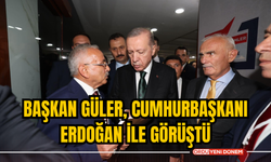 Başkan Güler, Cumhurbaşkanı Erdoğan ile görüştü