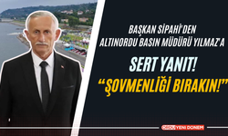 Başkan Sipahi'den Altınordu Basın Müdürü Yılmaz'a sert yanıt! "Şovmenliği bırakın"