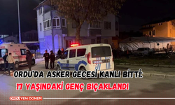 Ordu’da Asker Gecesi Kanlı Bitti: 17 Yaşındaki Genç Bıçaklandı