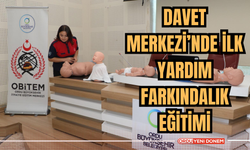 Davet Merkezi’nde ilk yardım farkındalık eğitimi