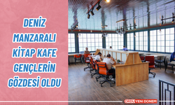 Deniz Manzaralı Kitap Kafe Gençlerin Gözdesi Oldu