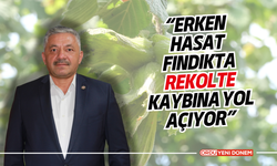 Fındık Erken Başlayabilir!