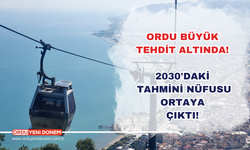 Ordu Büyük Tehdit Altında! 2030’daki Tahmini Nüfusu Ortaya Çıktı!