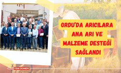 Ordu’da Arıcılara Ana Arı ve Malzeme Desteği Sağlandı