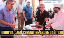 Ordu’da cami cemaatine aşure dağıtıldı