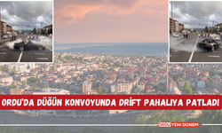 Ordu’da Düğün Konvoyunda Drift Pahalıya Patladı: 117 Bin 668