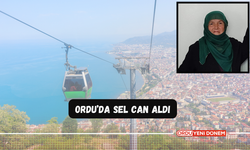 Ordu'da Sel Can Aldı