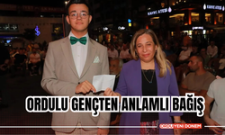 Ordulu Gençten Anlamlı Bağış