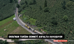 Ordu’nun Turizm Cenneti Asfalta Kavuşuyor