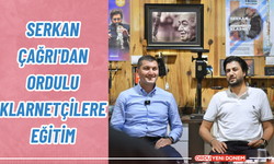 Serkan Çağrı'dan Ordulu klarnetçilere eğitim