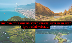 THY, Ordu'yu Tanıttığı Video Herkesi Hayran Bıraktı! İşte O görüntüler…