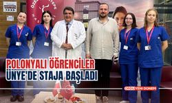 Polonyalı Öğrenciler Ünye'de Staja Başladı