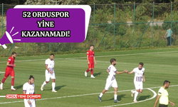 52 Orduspor Yine Kazanamadı