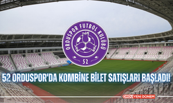 52 Orduspor'da Kombine Bilet Satışları Başladı!