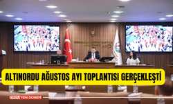 Altınordu Ağustos Ayı Toplantısı Gerçekleşti