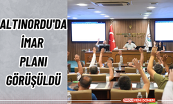 Altınordu'da imar planı görüşüldü