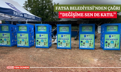 Fatsa Belediyesi’nden Geri Dönüşüm Çağrısı: “Değişime Sen De Katıl”