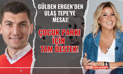 Gülben Ergen'den Başkan Tepe'ye Mesaj! Çocuk Parkı Desteği!