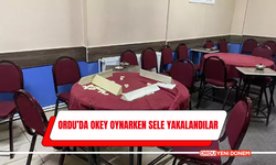 Ordu’da Okey Oynarken Sele Yakalandılar