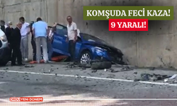 Komşuda Feci Kaza! 9 yaralı