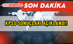 Son Dakika! KPSS Sonuçları Açıklandı!