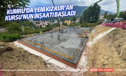 Kumru'da Yeni Kız Kur'an Kursu'nun İnşaatı Başladı