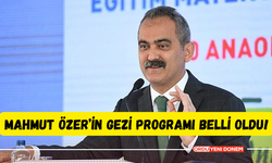 Mahmut Özer’in Gezi Programı Belli Oldu!