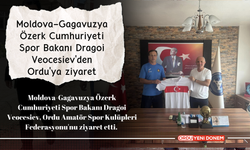 Moldova-Gagavuzya Özerk Cumhuriyeti Spor Bakanı Dragoi Veocesiev'den Ordu'ya ziyaret