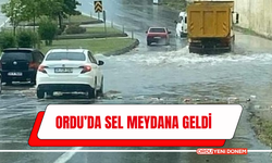 Ordu’da Sel Meydana Geldi