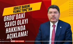 Ordu'da Savcı ile restoran arasında olan olaya Bakan Yılmaz Tunç’tan açıklama