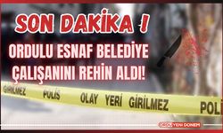 Ordulu Esnaf Belediye Çalışanını Rehin Aldı