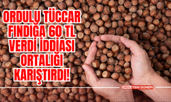 Ordulu Tüccar Fındığa 60 TL Verdi İddiası Ortalığı Karıştırdı!