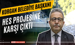 Korgan Belediye Başkanı HES Projesine Karşı Çıktı