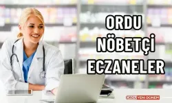 Ordu Nöbetçi Eczaneler (27 Ağustos 2024 Salı)