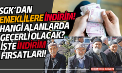 SGK'dan Emeklilere Büyük İndirim! Bakın hangi alanlarda indirim olacak!