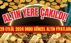 Altın Yere Çakıldı! 29 Eylül 2024 Ordu Güncel Altın Fiyatları