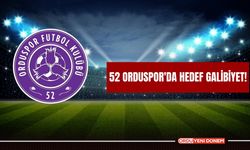 52 Orduspor'da hedef galibiyet!